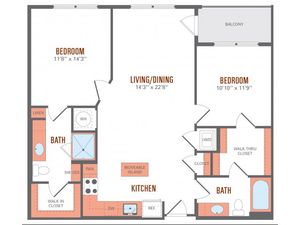 Floor Plan 14 | Lincoln at Discovery Square