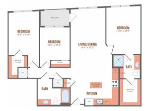 Floor Plan 27 | Lincoln at Discovery Square