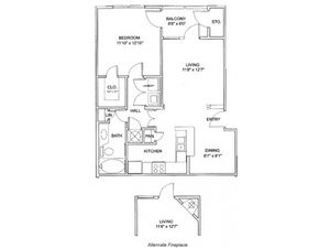 One Bedroom Apartment | Apartments in Northlake | Apartments in Northlake GA | Providence of Northlake