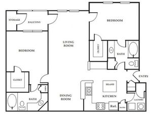 Two Bedroom Apartments | Apartments in Northlake | Apartments in Northlake GA | Providence of Northlake
