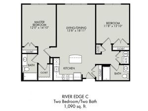2BR/2BA