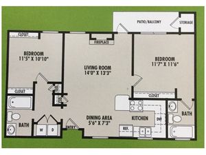Floor Plan 2 | VERT at Six Forks