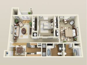Grand Biscayne Apartments (Closed) - 2 bed/2 bath
