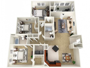Reserve Bartram Springs (Closed) - Seoul - 3 BR / 2 BA, Patio