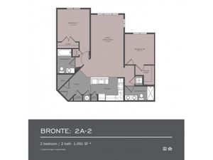 Floor Plan 1 | apartments for rent in frederick maryland | Prospect Hall