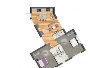 Foundry Centre Apartments (Closed) - Two Bedroom Two 1/2 Bath