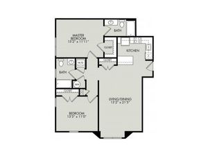 2BR/2BA