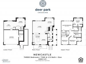 3 Bed 2.5 Bath Floor Plan Newcastle