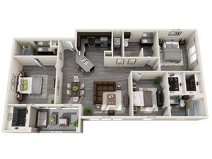 Three Bedrooms/Three Bathrooms