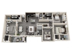 Four Bedrooms/Four Bathrooms