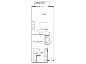 One Bedroom/One Bathroom