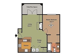 Remington at Lone Tree A1A2 Floorplan