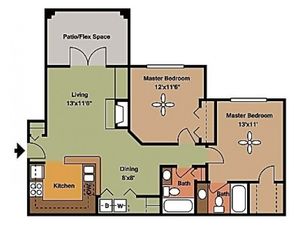 Remington at Lone Tree B1 Floorplan