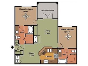 Remington at Lone Tree B3 Floorplan