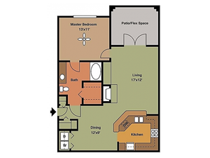 Remington at Lone Tree A4 Floorplan