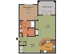 Remington at Lone Tree A3 Floorplan