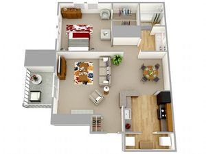 1 Bedroom apartment decatur