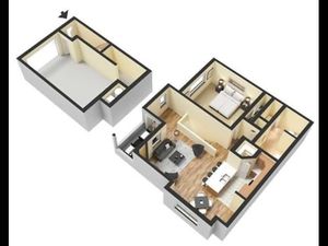 Beethoven One bed One Bath 835 sqft
