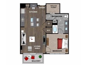 Element Music Row (Moved to RC) - 1 BR / 1 BA - L1
