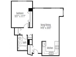 west77 (Closed) - One Bedroom Residence 8