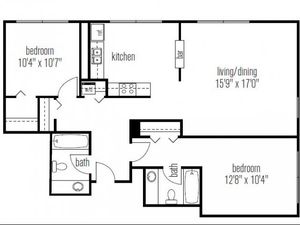 west77 (Closed) - Two Bedroom Residence 14