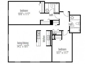 west77 (Closed) - Two Bedroom Residence 1