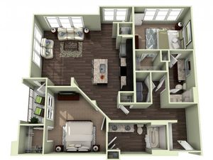 Floor Plan 13 | LaVie SouthPark