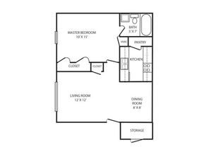 Simari Ridge Apartments (Closed) - One Bedroom