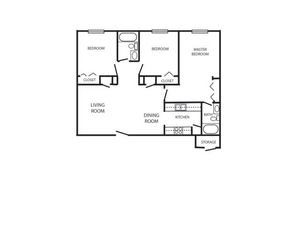 Simari Ridge Apartments (Closed) - Three Bedroom