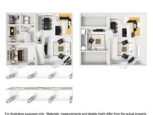 Hyde Park Loft 1BR/1BA 1157 square feet