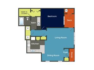 Aspire Perimeter (Closed) - One Bedroom A6