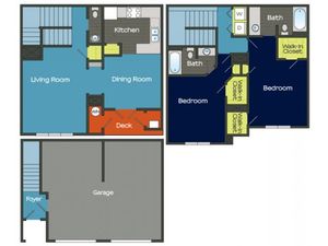 Aspire Perimeter (Closed) - Two Bedroom TH B3