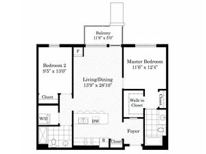 Wheaton 121 Apartments (Closed) - B-L