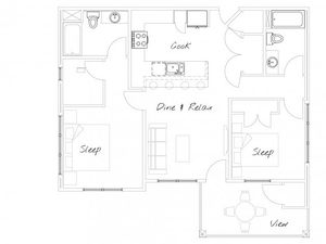 Watermark on Mainstreet (Closed) - 2 bed/ 2 bath 2e