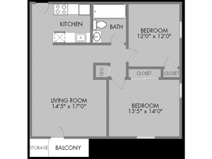 The Meadows (Closed) - Two Bedroom Renovated