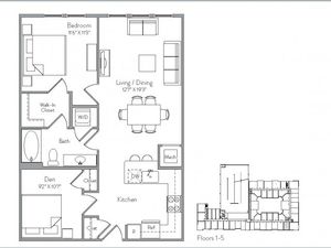Floorplan 13 | Monument Village at College Park