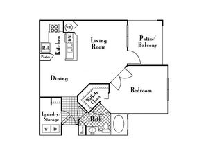 Begonia - 840 SQFT