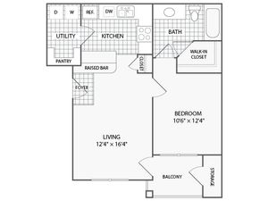 The Parkways on Prairie Creek Apartment Homes - 1BR 1BA