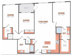 Floor Plan 26 | Lincoln at Discovery Square