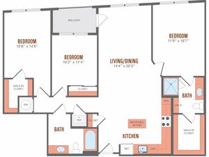 Floor Plan 32 | Lincoln at Discovery Square