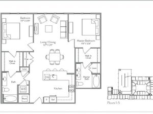 Floorplan 18 | Monument Village at College Park