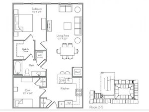 Floorplan 14 | Monument Village at College Park