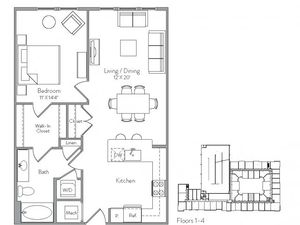 Floorplan 6 | Monument Village at College Park