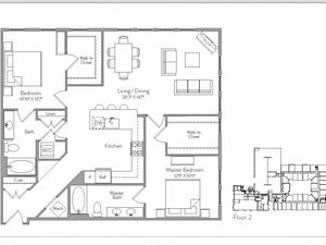Floorplan 24 | Monument Village at College Park
