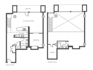The Lofts at Mockingbird Station (Closed) - 2 Bed 2 Bath Penthouse