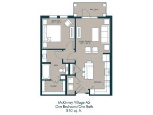 Apartments In McKinney TX | Floor Plan 2