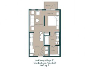 McKinney Apartments | Floor Plan