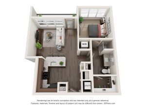 Floor Plan 4 | 909 Flats