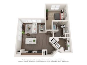 Floor Plan 10 | 909 Flats
