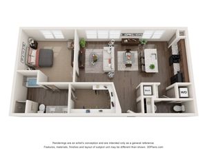 Floor Plan 13 | 909 Flats